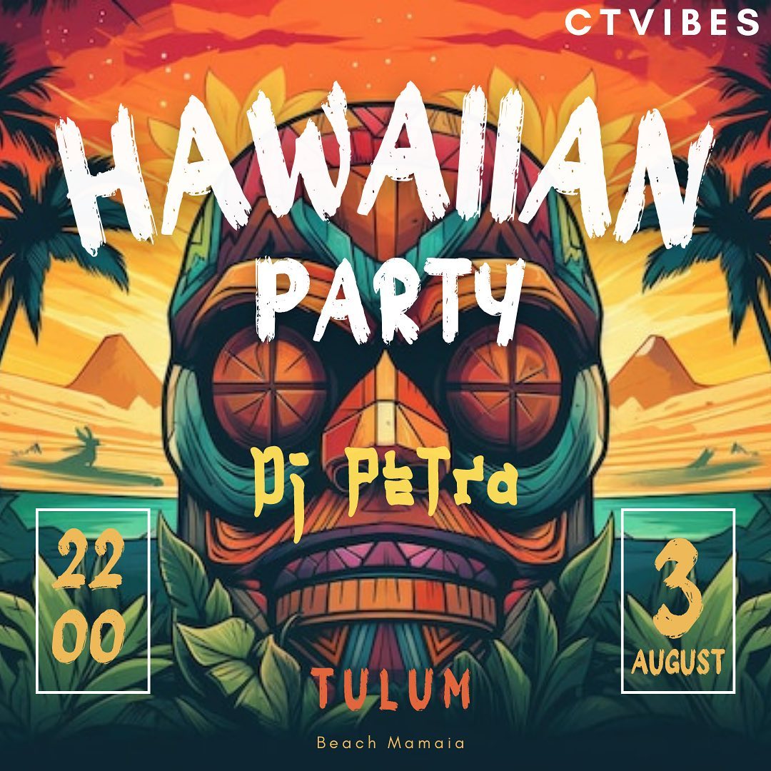 Afiș DJ Petra Mamaia